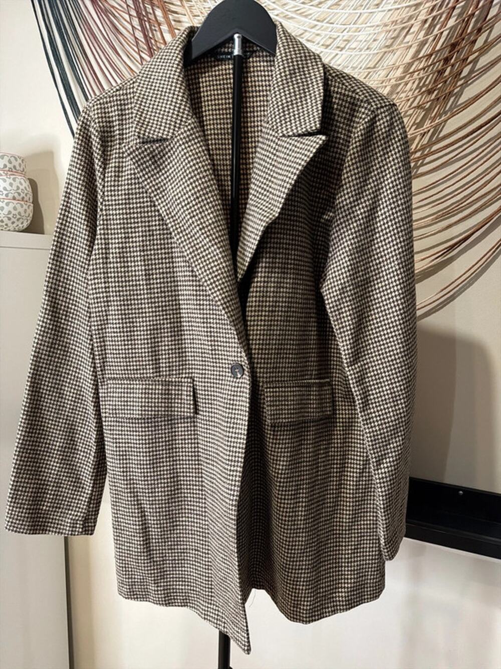 3 for $9 Shein houndstooth blazer L EUC 3162